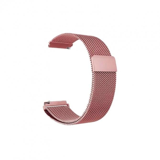 Ремешок для Samsung Gear S3 Milanese Design 22 mm Pink