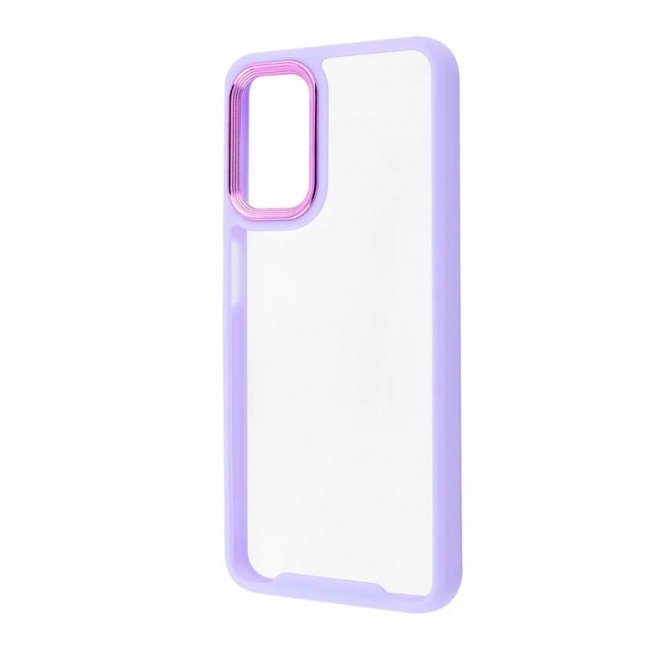 Чохол TPU+PC Lyon series Samsung Galaxy A22 4G Purple