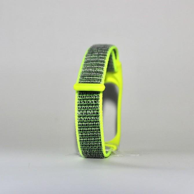 Браслет для Xiaomi Band 3/4 Nylon design Mint/Lime-1