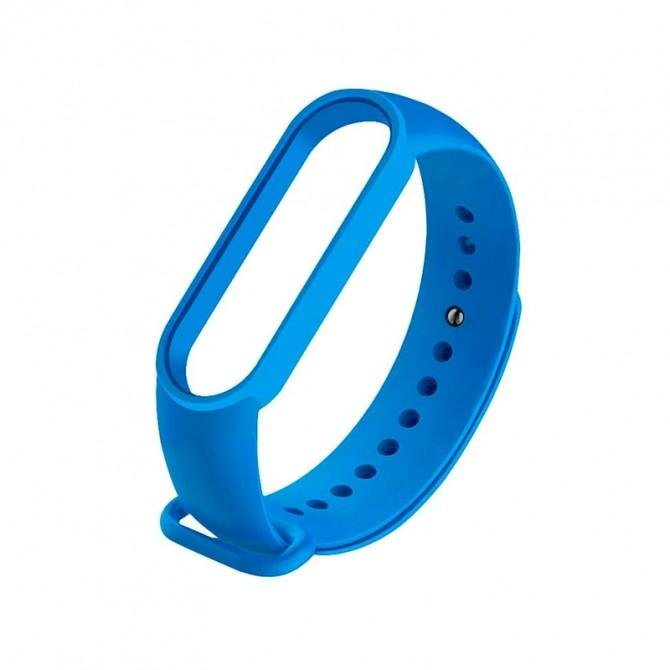 Ремешок для браслета Mi Band 3/4 (Silicon) Royal Blue