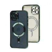 Силіконовий чохол SHINING with MagSafe для iPhone 11 Pro Зелений Силіконовий чохол SHINING with MagSafe для iPhone 11 Pro Зелений