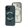 Силіконовий чохол SHINING with MagSafe для iPhone 11 Pro Зелений