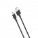 USB Cable XO NB156 MicroUSB 2.4A/1m Black