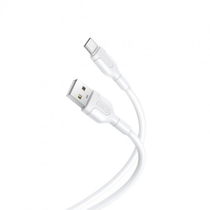 Кабель XO NB212 Type-C 2.1A/1m White
