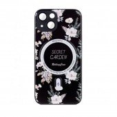 TPU+PC чохол Secret Garden with MagSafe для Apple iPhone 15 (6.1 TPU+PC чохол Secret Garden with MagSafe для Apple iPhone 15 (6.1