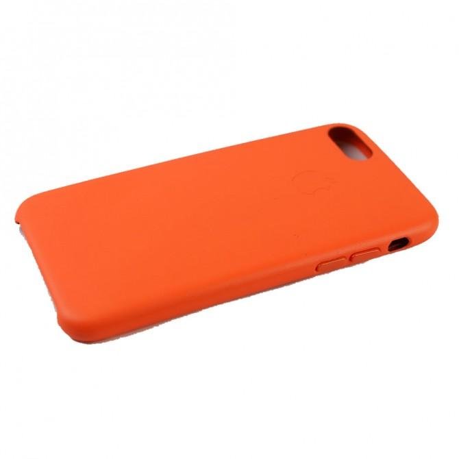 Чохол Leather Case для iPhone 7/8 Bright Orange-4