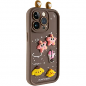 Чехол TPU Toys Case with Ears для Apple iPhone 15 Pro (6.1