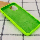 Оригінальний силіконовий чохол для iPhone 13 Неоново Зелений FULL Оригінальний силіконовий чохол для iPhone 13 Неоново Зелений FULL