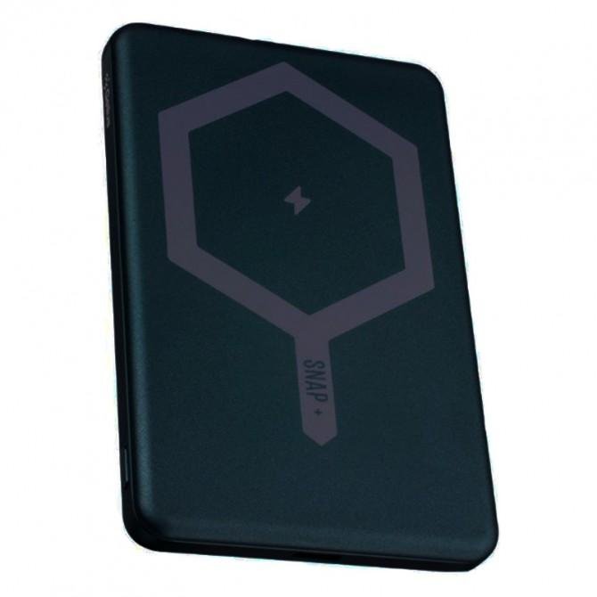 Повербанк Gelius Snap+Magnetic Wireless GP-PBW100x 5000mAh 15W Black