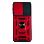 Чехол HONOR Hard Defence Series Samsung A225 Galaxy A22 Red (with Camshield and magnet)