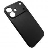 Накладка PC+Leather для iPhone 17 Чорний