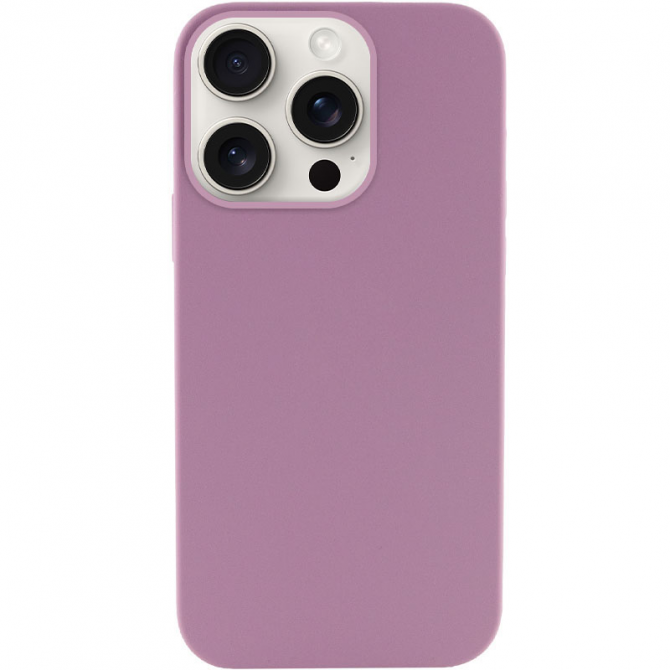 Силіконовий чохол для iPhone 15 Lilac Pride FULL (NO LOGO)