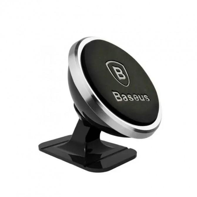 Холдер Baseus Magnetic Mount Holder (Paste Type) Silver