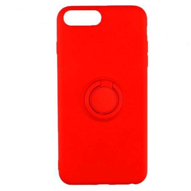 Чохол Ring Color для iPhone 7/8 Plus Червоний-1