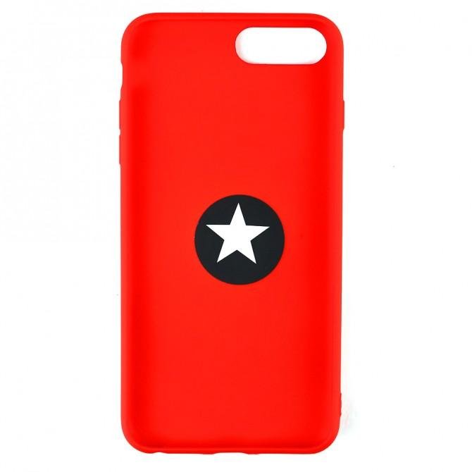 Чохол Ring Color для iPhone 7/8 Plus Червоний-2