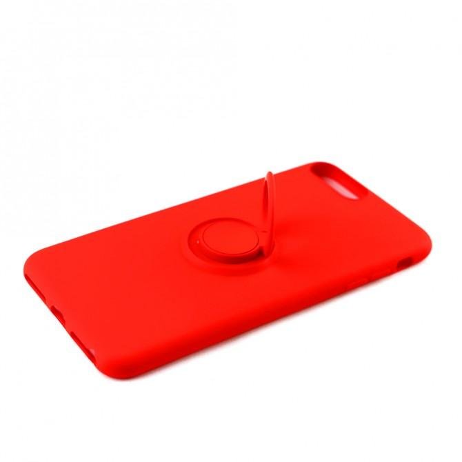Чохол Ring Color для iPhone 7/8 Plus Червоний-4
