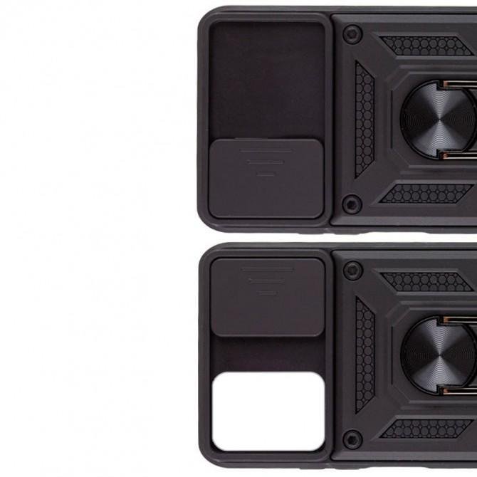 Чехол HONOR Hard Defence Series Samsung M526 Galaxy M52 Black (with Camshield and magnet)-3