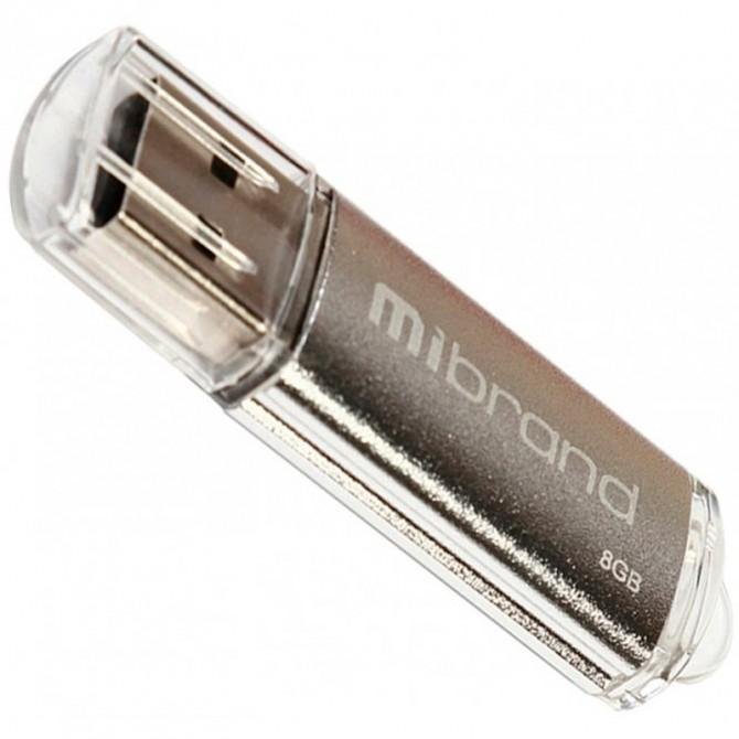Флеш-накопитель Mibrand USB 2.0 8Gb Coguar Серый