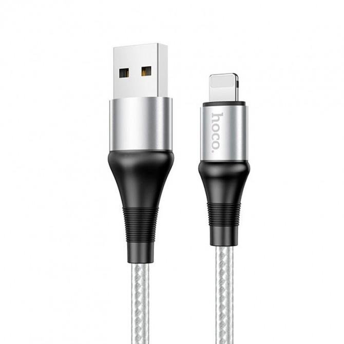 Кабель Hoco X50 Excellent Lightning Grey 1m