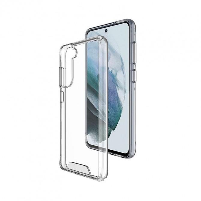 Чехол TPU Space Case transparent для Samsung G990 (S21FE) Прозрачный