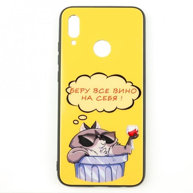 Чехол Joke series для Huawei P Smart 2019 Вино-1