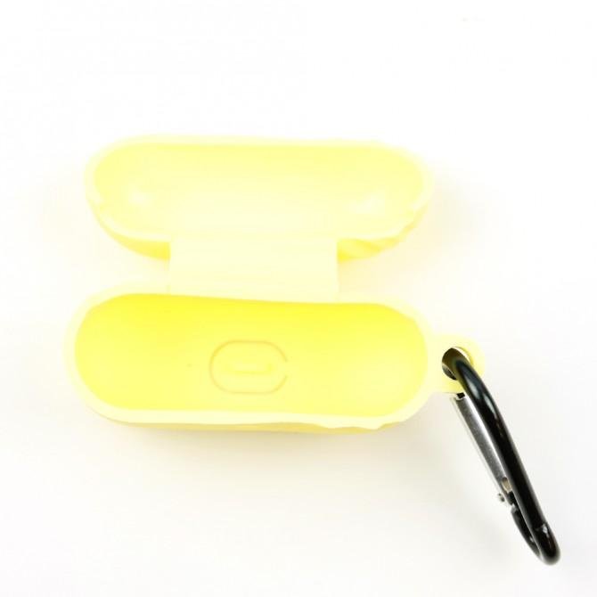Чехол U-Like Silicone Protective Case для Airpods Pro Wave Yellow-2
