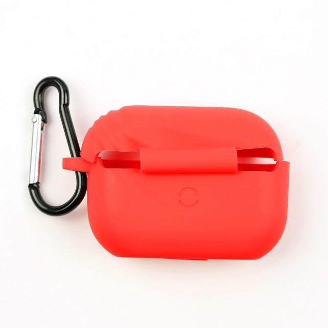 Чехол U-Like Silicone Protective Case для Airpods Pro Wave Red-1