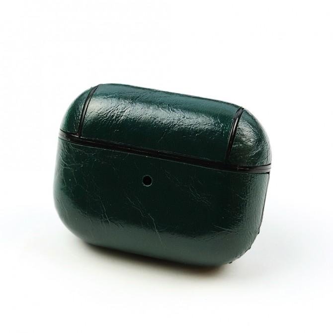 Чохол U-Like Leather Protective Case для Airpods Pro Зелений-2