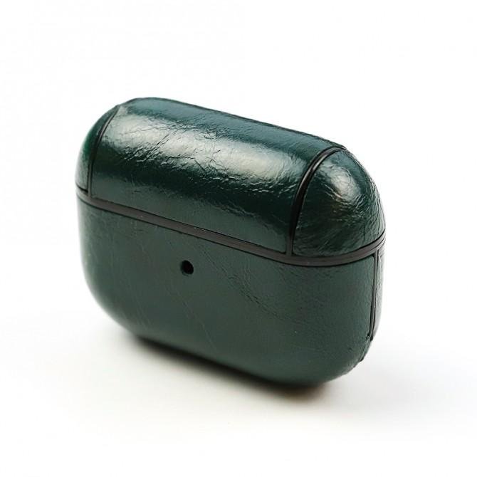 Чохол U-Like Leather Protective Case для Airpods Pro Зелений-3
