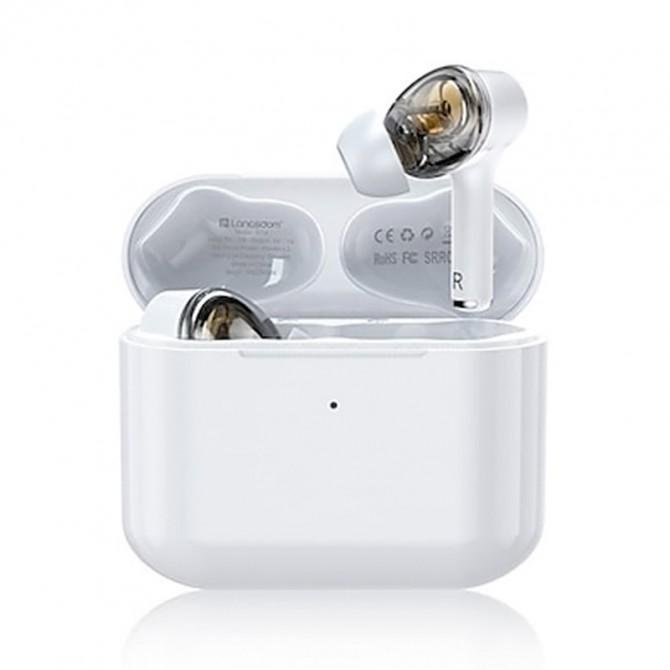 Stereo Bluetooth навушники Langsdom GT4 White