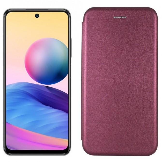 Чехол-книжка U-Like Best Xiaomi Redmi Note 10/10S Marsala