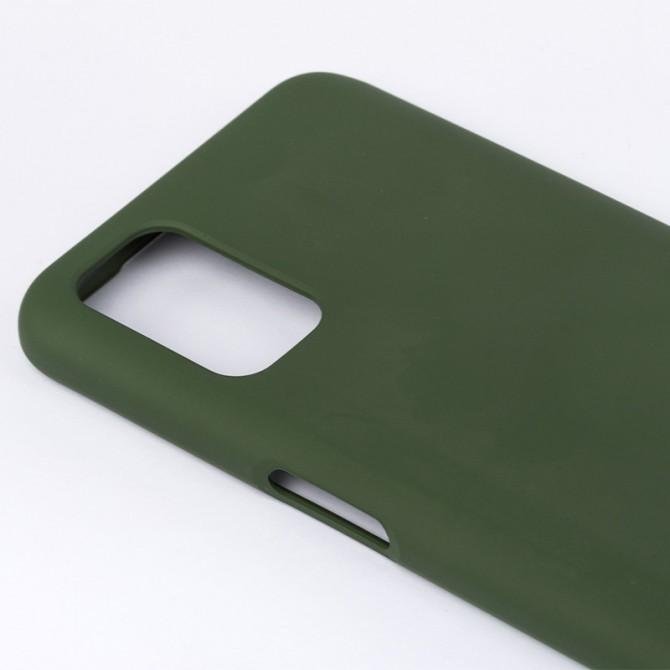 Силиконовый чехол Candy для Oppo Reno 5 4G Темно Зеленый-3