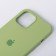 Оригинальный силиконовый чехол для iPhone 13 Зеленый FULL