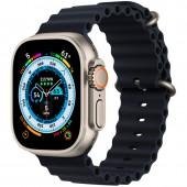 Ремешок для Apple Watch 42/44/45/49mm Ocean Band Black
