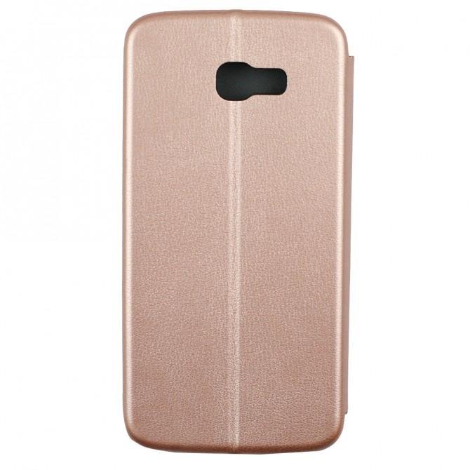 Чехол книжка U-Like Best для Samsung Galaxy A7 2017 (A720) Gold-2