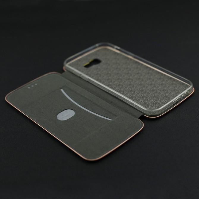 Чехол книжка U-Like Best для Samsung Galaxy A7 2017 (A720) Gold-3