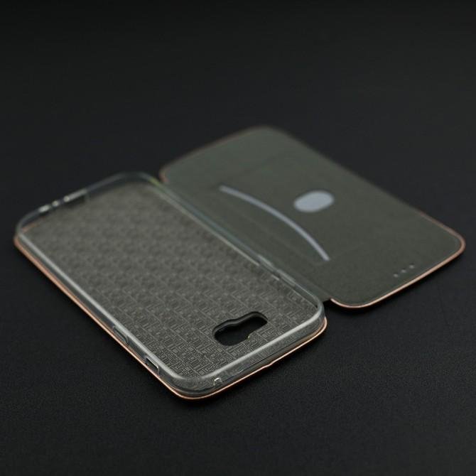 Чехол книжка U-Like Best для Samsung Galaxy A7 2017 (A720) Gold-4