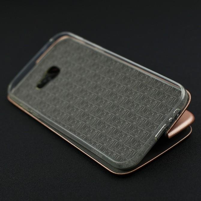 Чехол книжка U-Like Best для Samsung Galaxy A7 2017 (A720) Gold-5