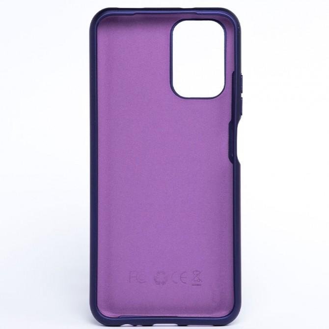Чехол Original Soft Case Xiaomi Redmi Note 10 Темно Фиолетовый FULL-1