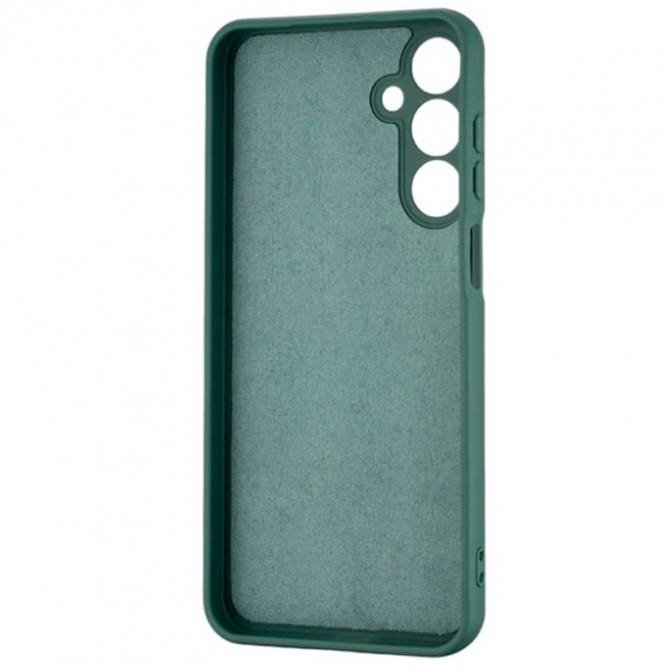 Силиконовый чехол Soft для Samsung A166 Galaxy A16 Темно Зеленый FULL-1