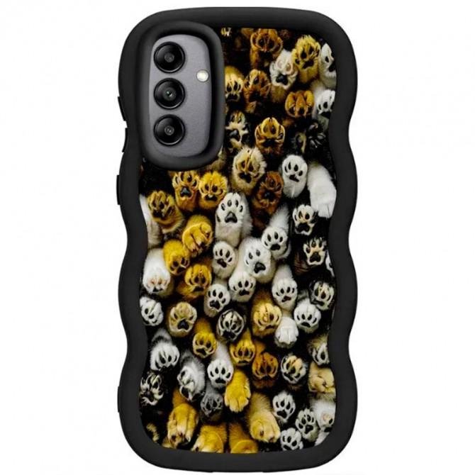 Чехол TPU Cloudy Pictures для Samsung Galaxy A36 5G Paws-1