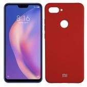 Чехол Soft Case для Xiaomi Mi8 Lite Красный FULL