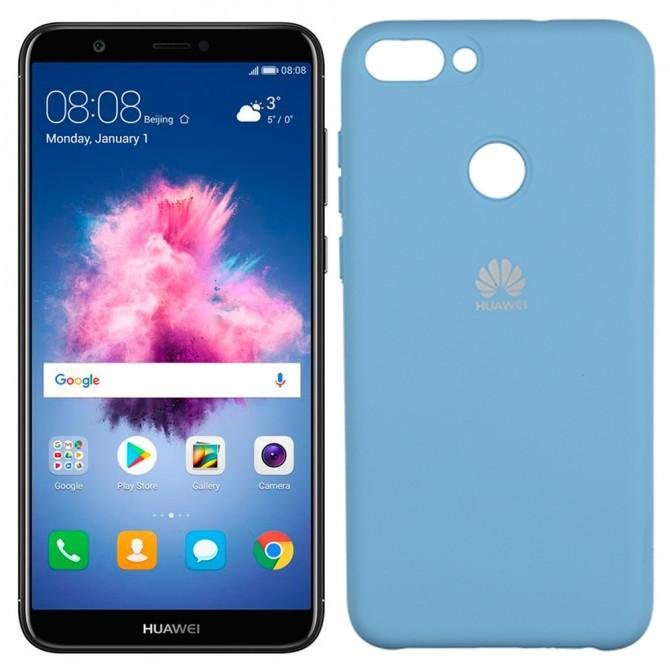 Чехол Soft Case для Huawei P Smart Ярко синий FULL