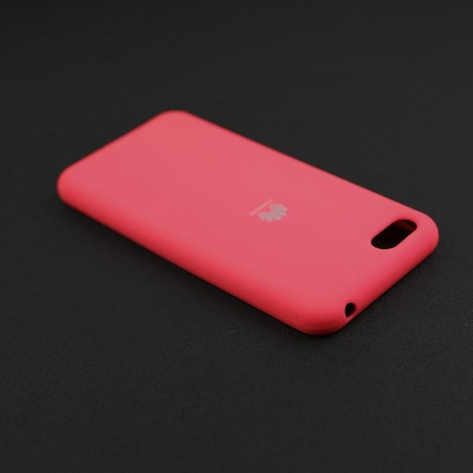 Чехол Soft Case для Huawei Y5 2018 Ярко малиновый FULL-4