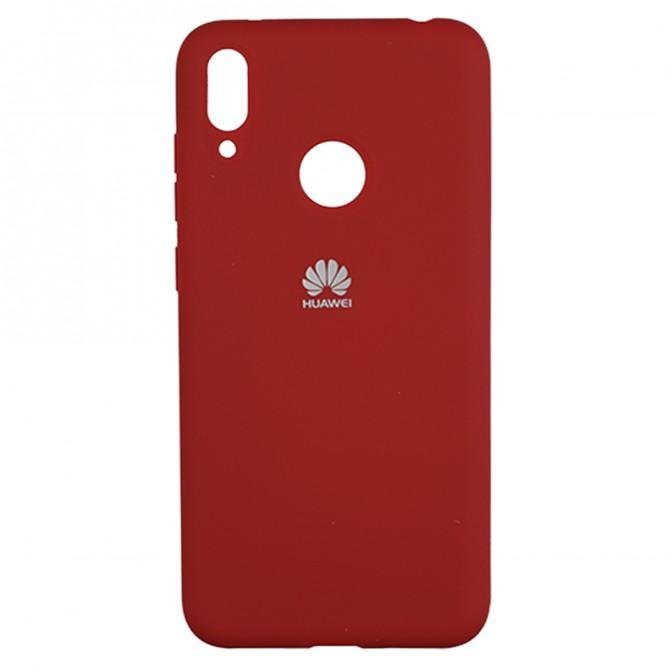 Чехол Soft Case для Huawei Y7 2019 Красный FULL-1
