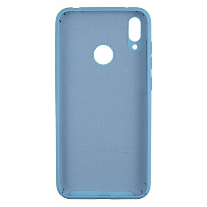 Чехол Soft Case для Huawei Y7 2019 Ярко синий FULL-2