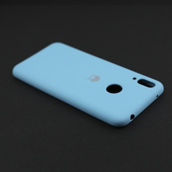 Чехол Soft Case для Huawei Y7 2019 Ярко синий FULL-3