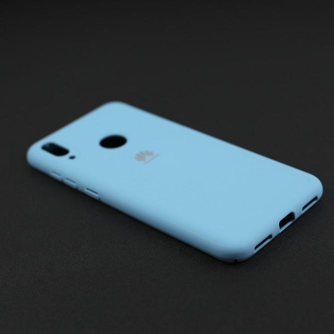 Чехол Soft Case для Huawei Y7 2019 Ярко синий FULL-4