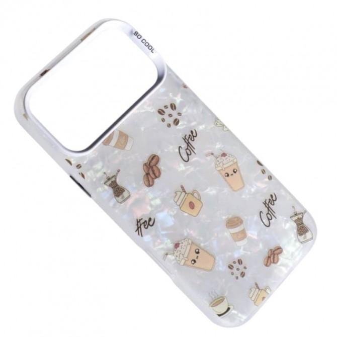 Накладка PC Soft Milk для iPhone 17 Pro Max Coffee-1