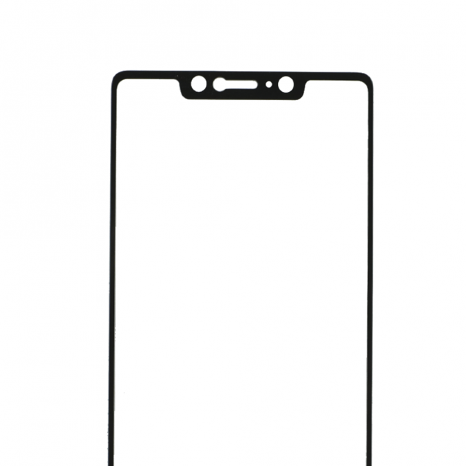 Защитное стекло для XIAOMI Mi7 (0.3 мм, 2.5D, с чёрным Silk Screen покрытием)-1